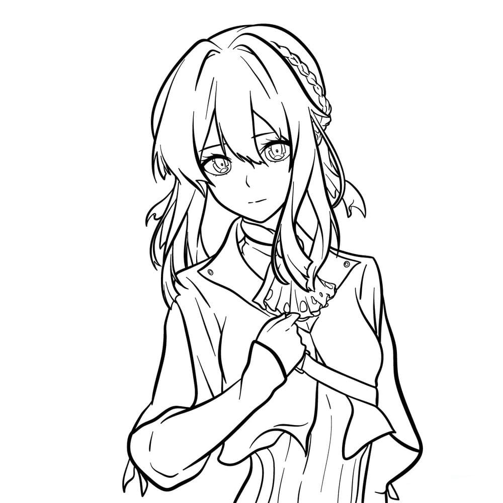 Dziewczyna Violet Evergarden