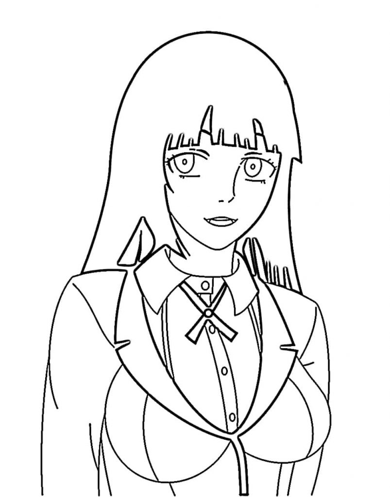 Dziewczyna Yumeko Jabami Kakegurui