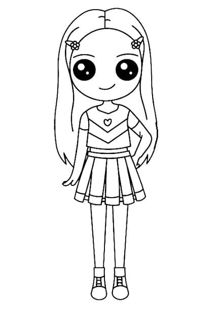 Dziewczynka z bajki dla dzieci