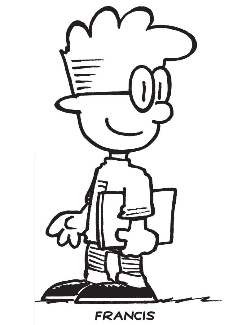 Francis postać z bajki dla dzieci