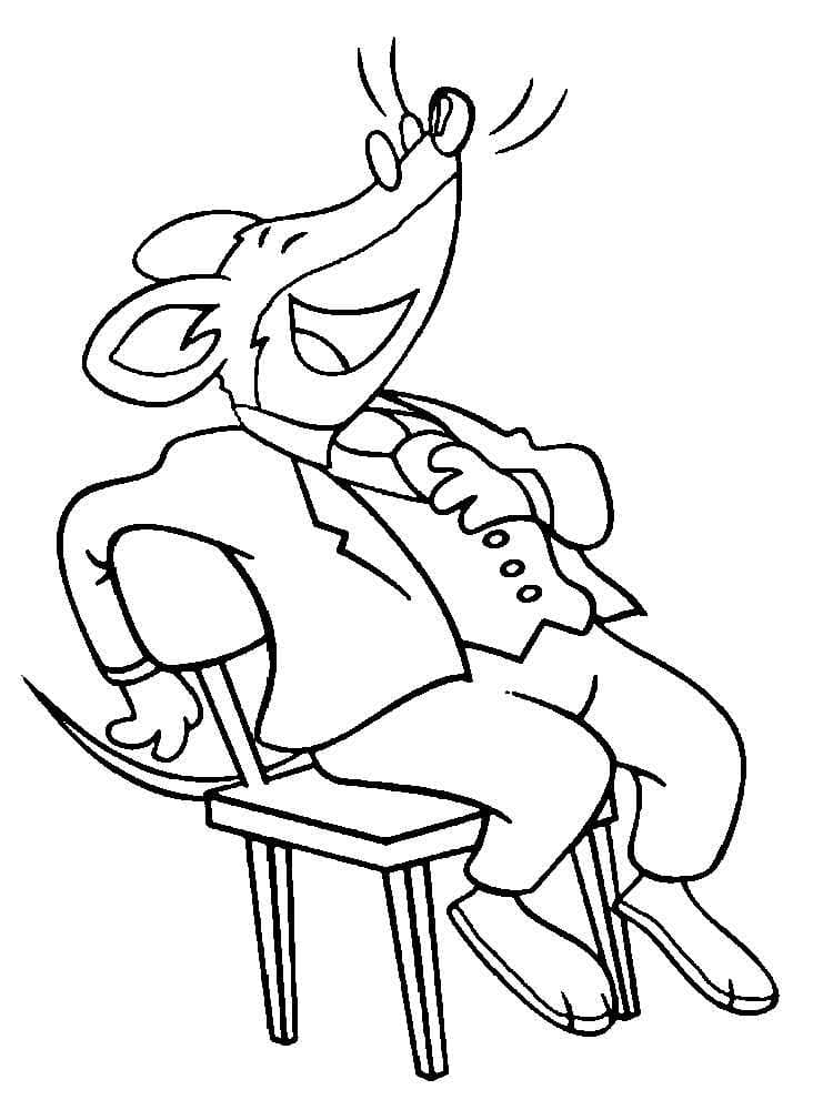 Geronimo Stilton do druku kolorowanka