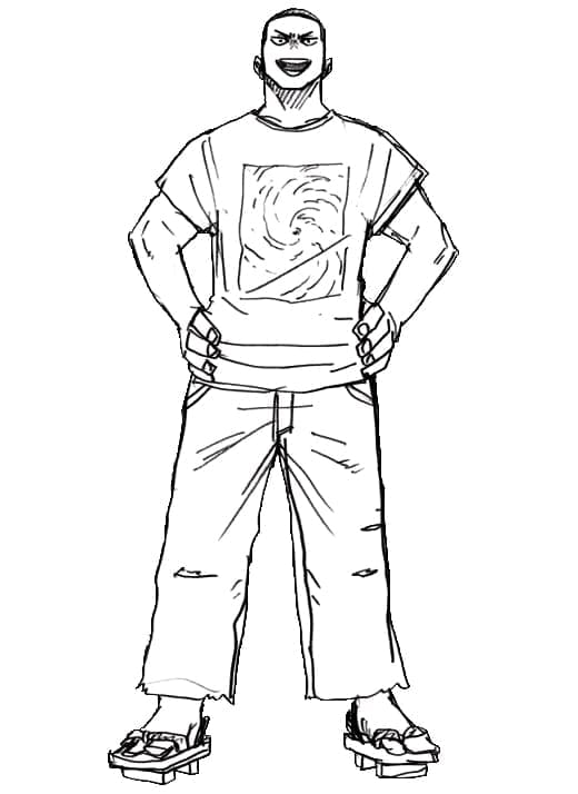 Inasa Yoarashi do wydruku i kolorowania