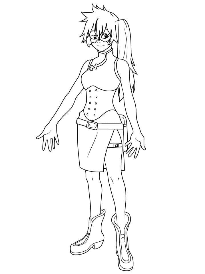 Itsuka Kendo do pokolorowania