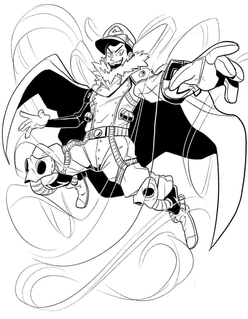 Kolorowanka Inasa Yoarashi do druku