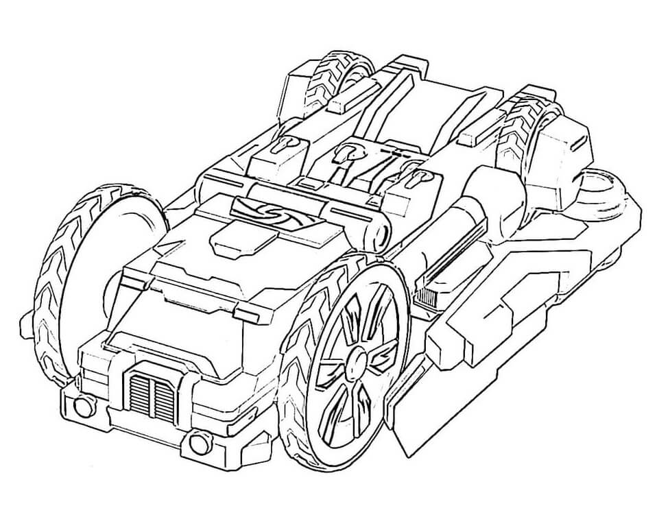 Kolorowanka Screechers Wild