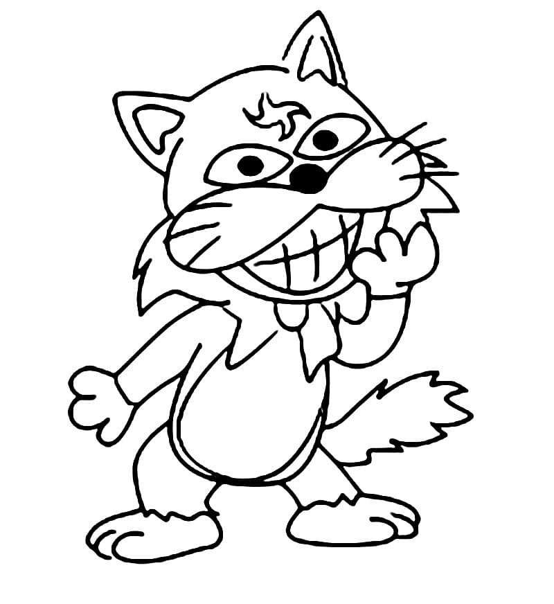 Kolorowanka kot Kagechiyo