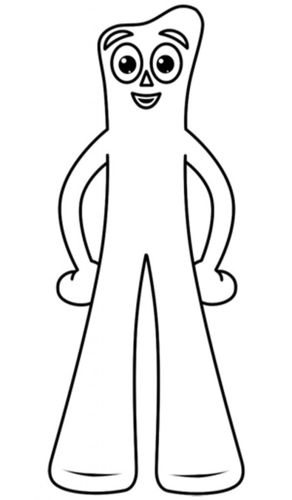 Kolorowanki Gumby