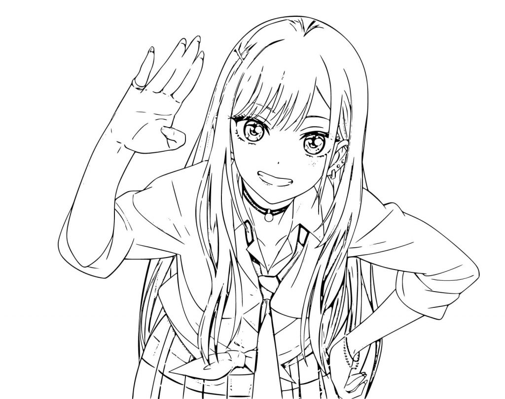 Kolrowanka My Dress-Up Darling do druku