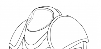 Kolorowanki Astronauta