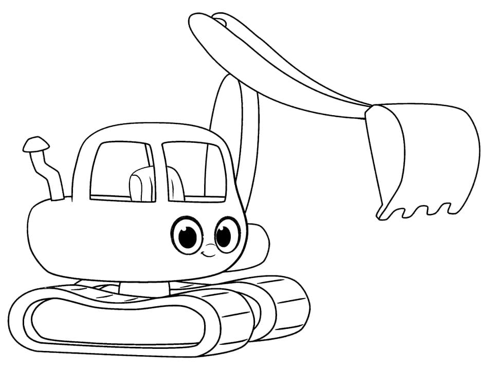 Koparka z bajki My Magic Pet Morphle