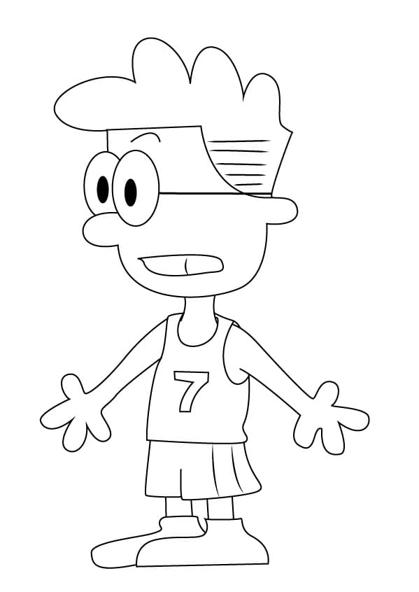 Koszykasz Francis z bajki Big Nate