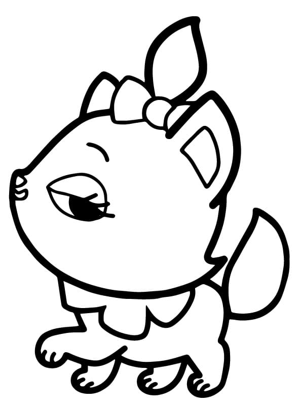 Kotek Marie do wydrukowania