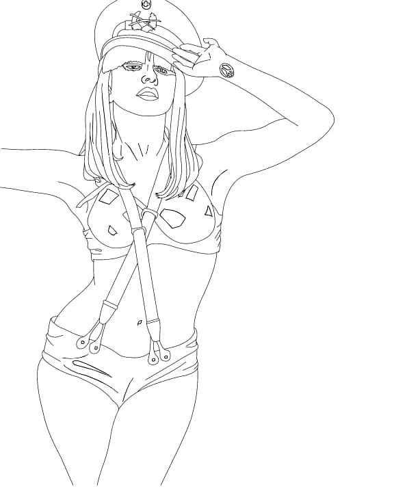 Lady Gaga kolorowanka