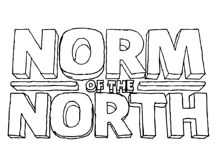 Logo i napis Norm of the North