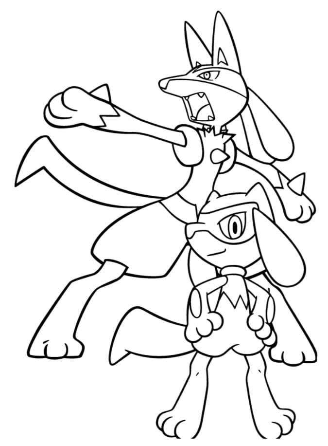 Lucario i inne Pokemony