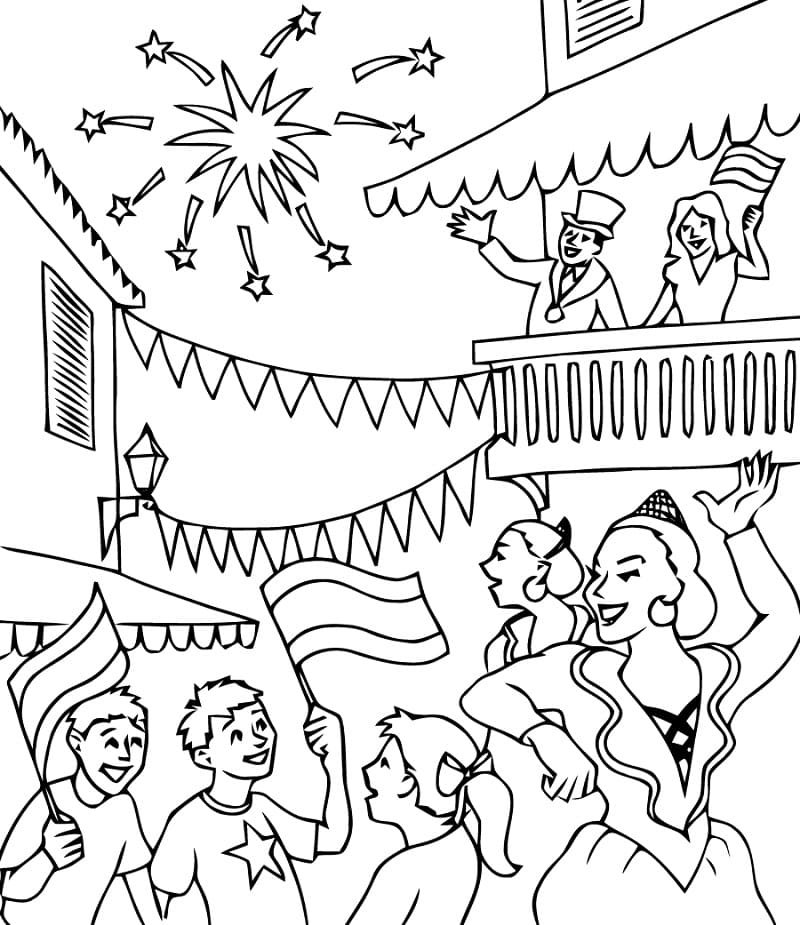 Ludzi świętują podczas karnawału w Brazylii