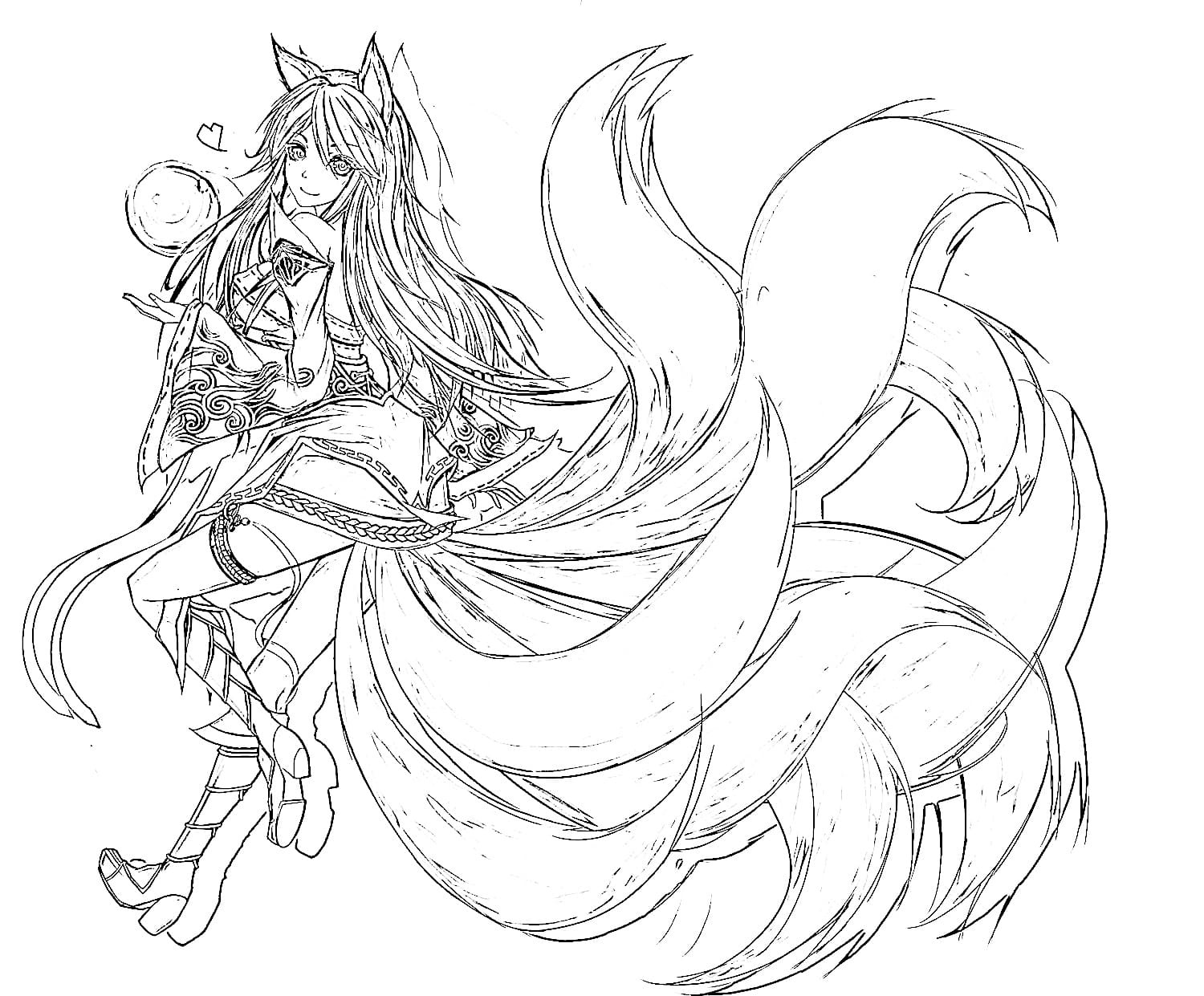 Magiczna kula i dziewczyna