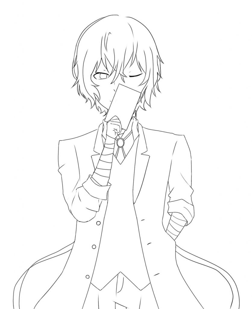 Magik Osamu Dazai z kartami