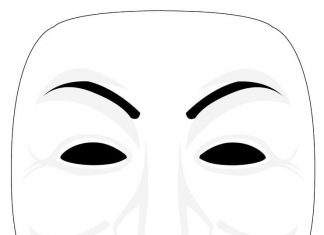 Kolorowanki Guy Fawkes Night