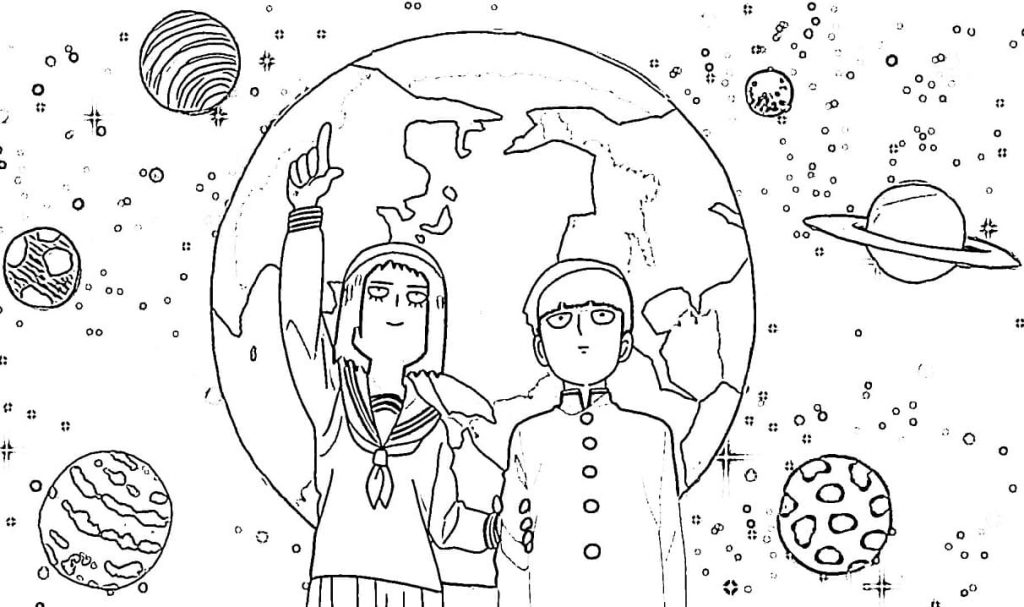 Mob Psycho 100 w kosmosie