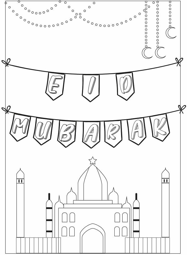 Mubarak kolorowanka