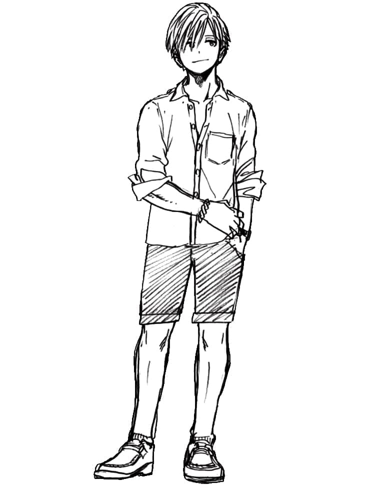 My Hero Academia do pokolorwoania - Neito Monoma