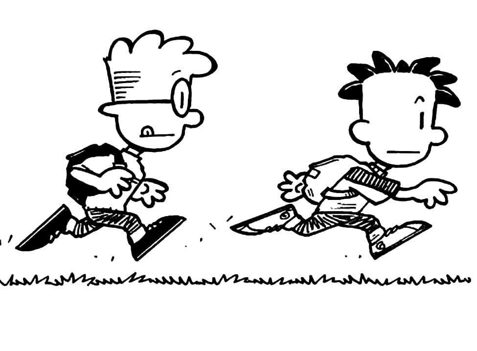 Nate i Francis kolorowanka z bajki