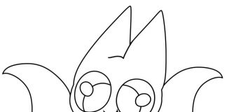 Nietoperz Adorabat z bajki Mao Mao