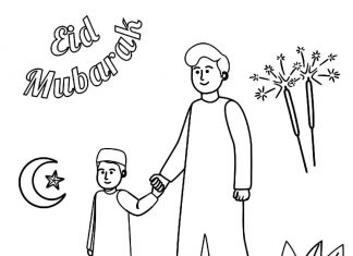 Kolorowanki Eid al-Fitr