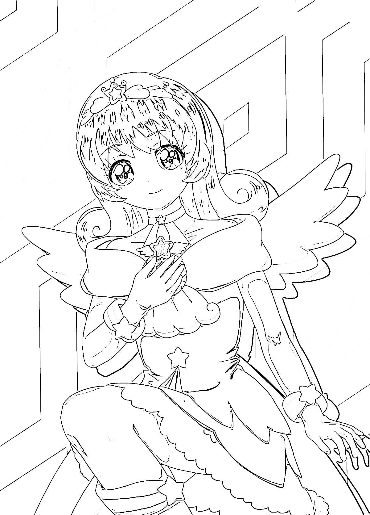 Piękna kobieta z anime Mewkledreamy