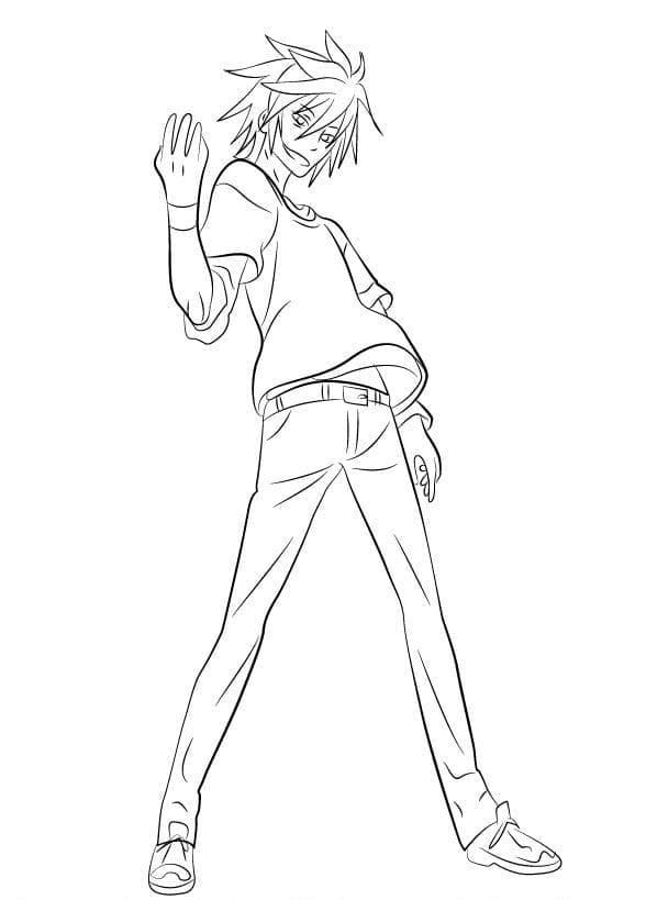 Postać No Game No Life do druku