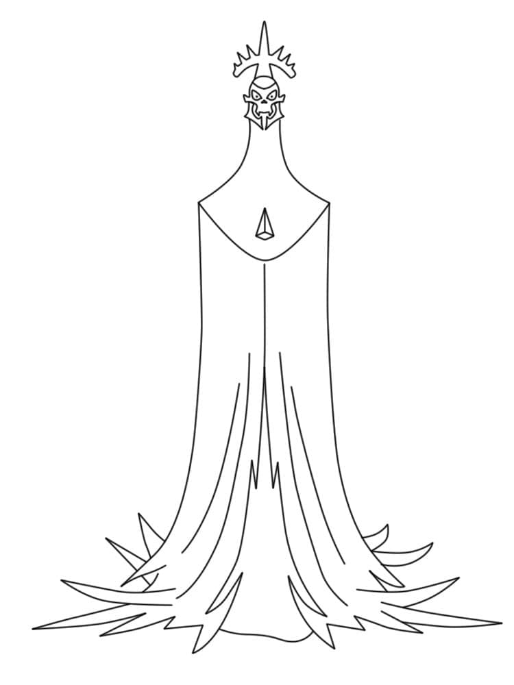 Postać Skullivar z bajki Zak Storm