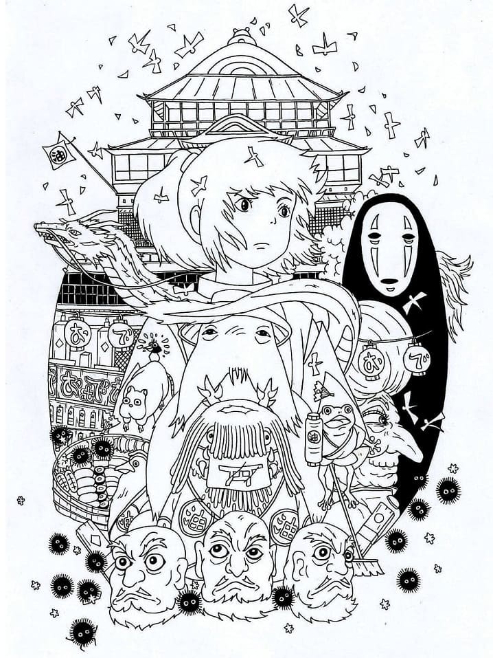 Postacie na jednym obrazku