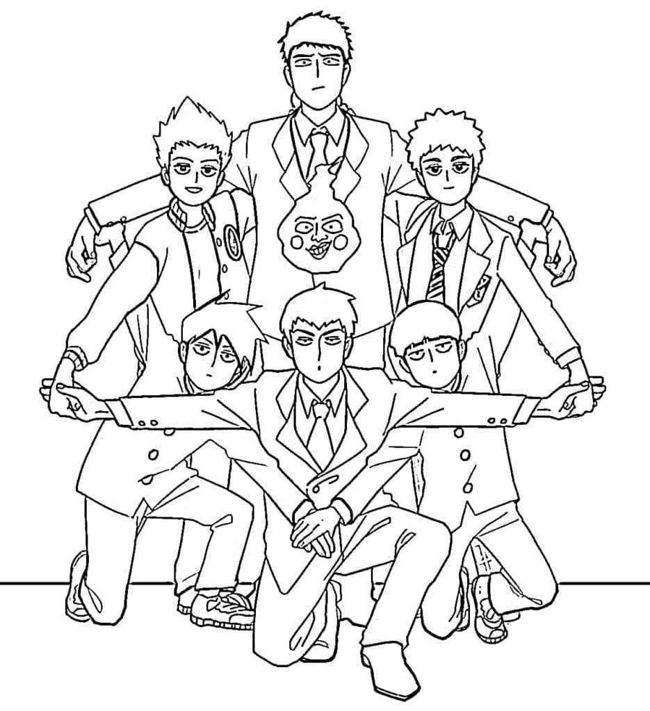 Postacie z Mob Psycho 100