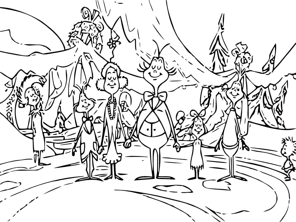 Postacie z bajki Whoville