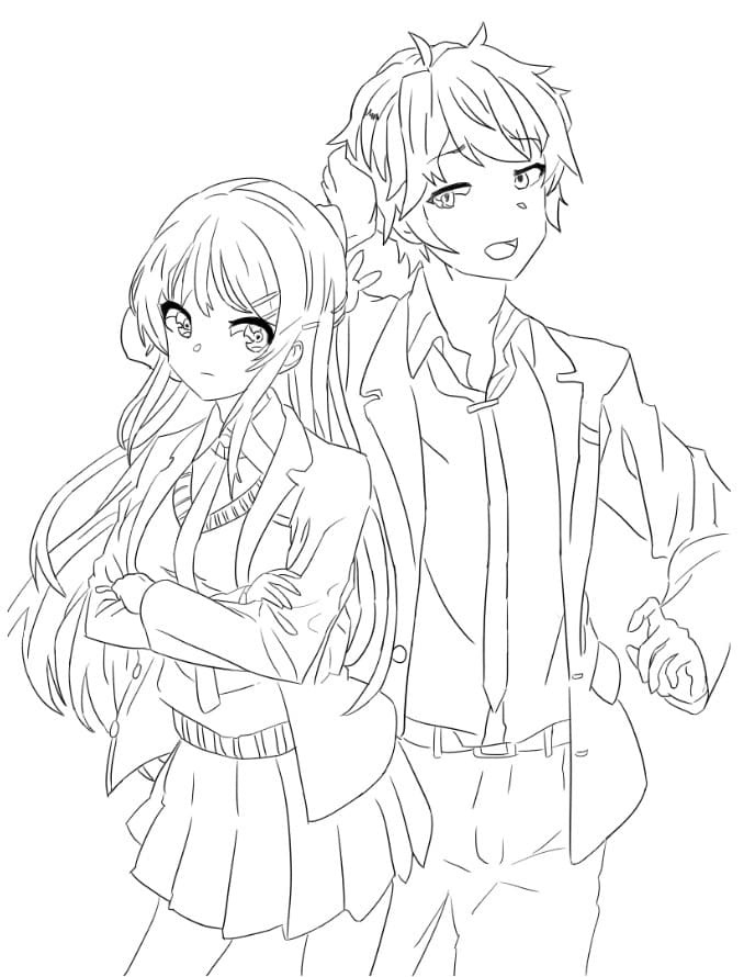 Poznaj Mai Sakurajima i Sakuta Azusagawa