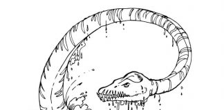 Kolorowanki Plezjozaur