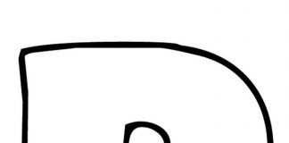 Kolorowanki Litera P