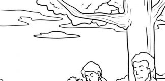 Kolorowanki Cmentarz