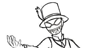 Kolorowanki Mr. Compress Rysunek Mr. Compress dla dzieci kolorowanka