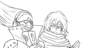 Kolorowanki Present Mic