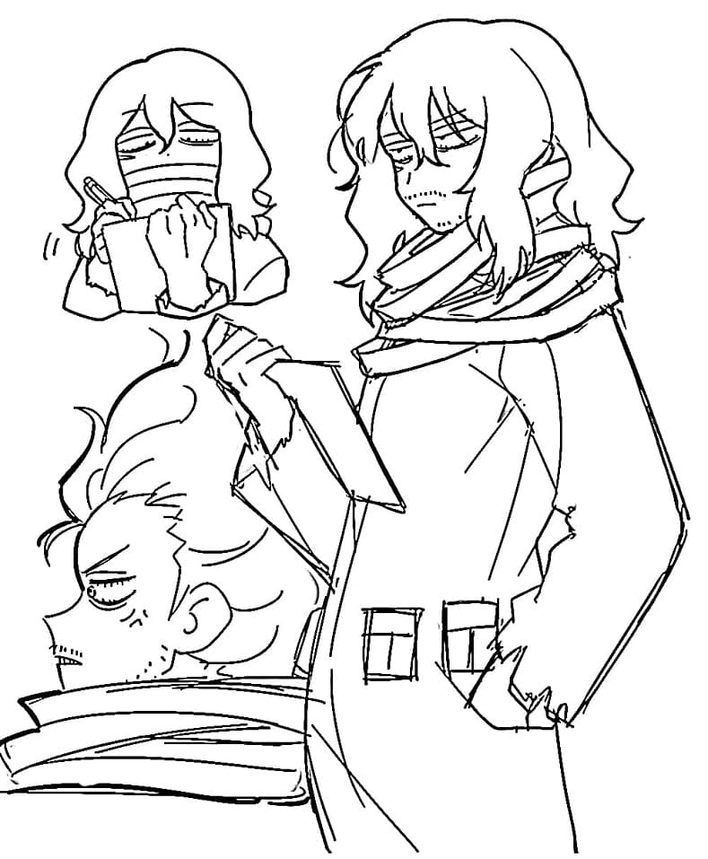 Rysunek Shota Aizawa