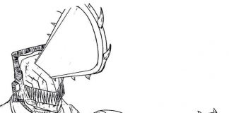 Kolorowanki Chainsaw Man