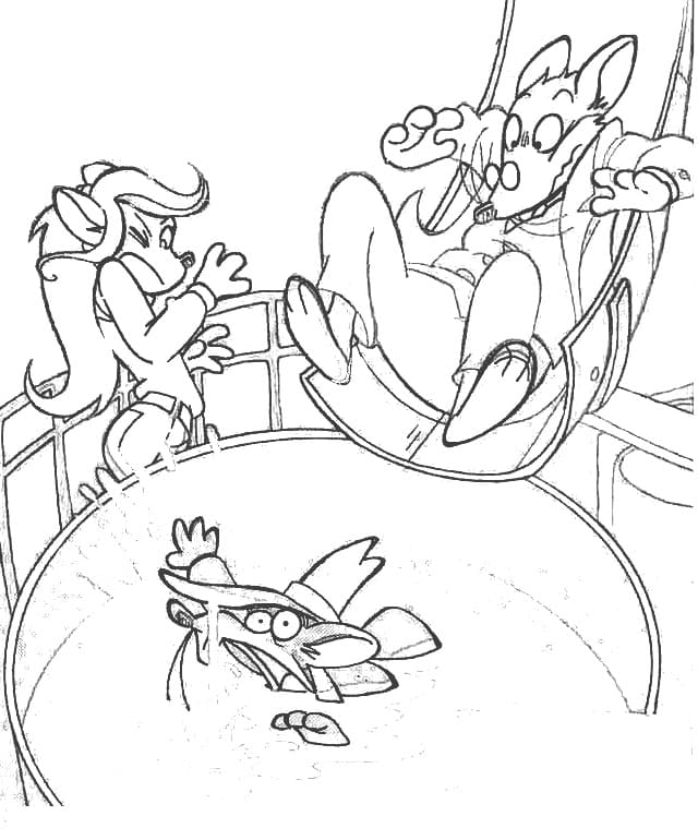 Rysunek z Geronimo Stilton