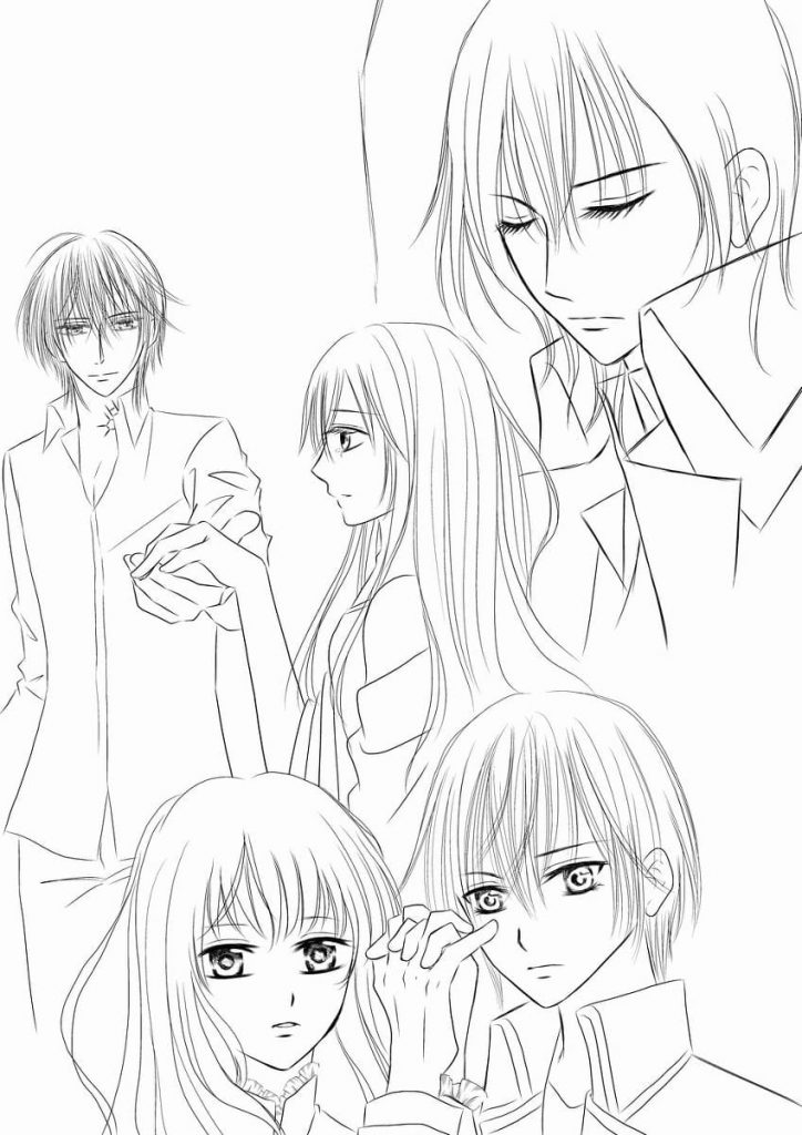 Rysunki Vampire Knight