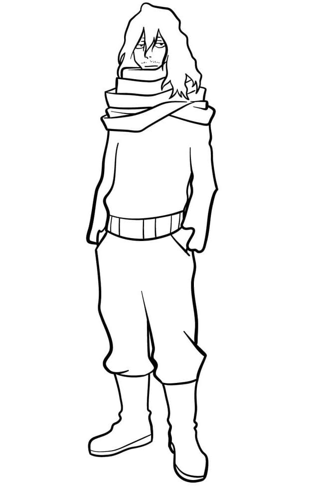 Shota Aizawa z My Hero Academia