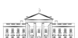 Kolorowanki Biały Dom