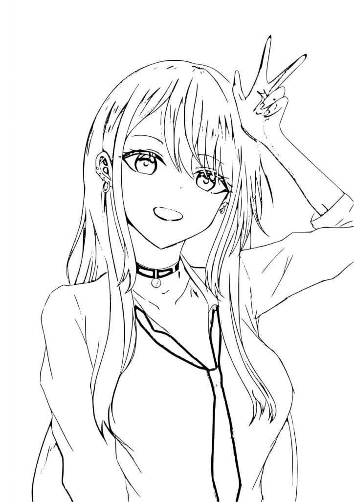 Sono Bisque Doll wa Koi wo Suru do druku kolorowanka