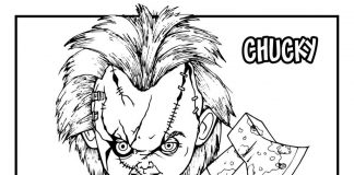 Kolorowanki Chucky