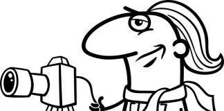 Kolorowanki Fotograf